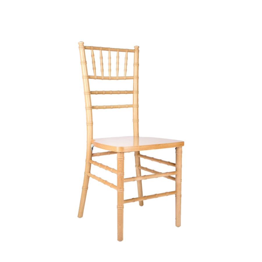 Natural wood Chiavari chair