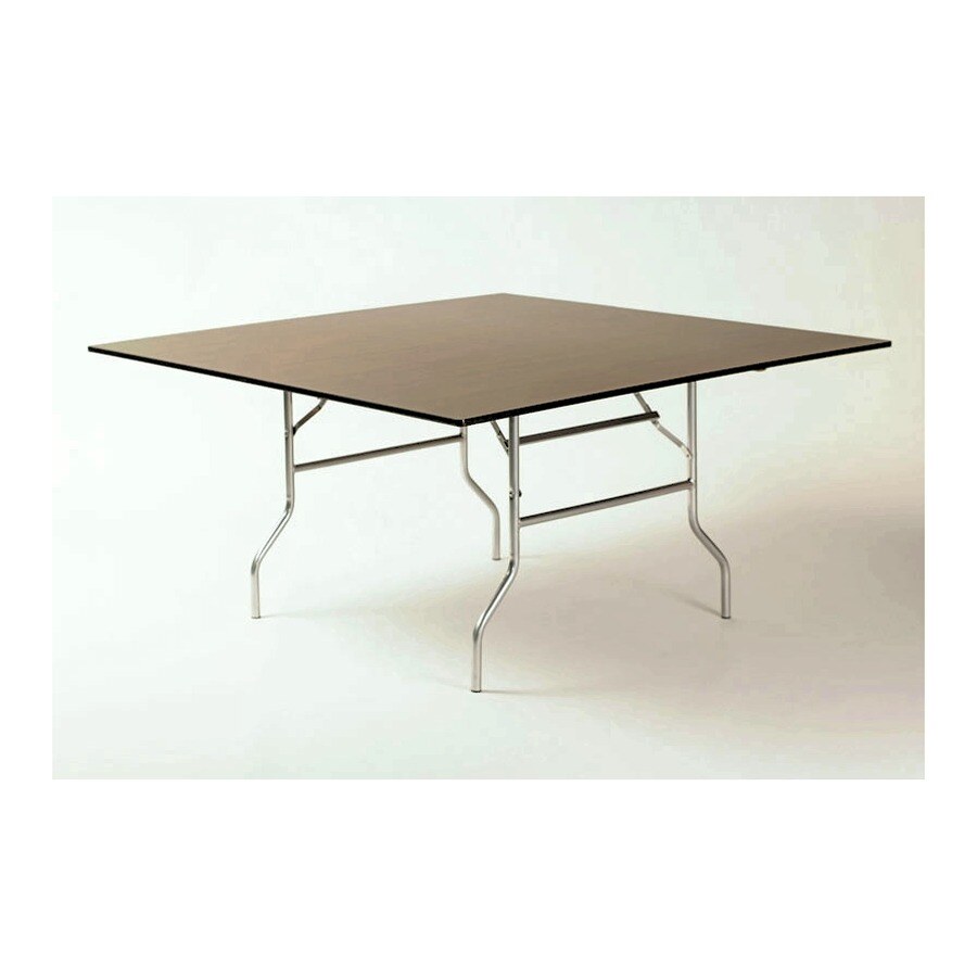 Square folding table